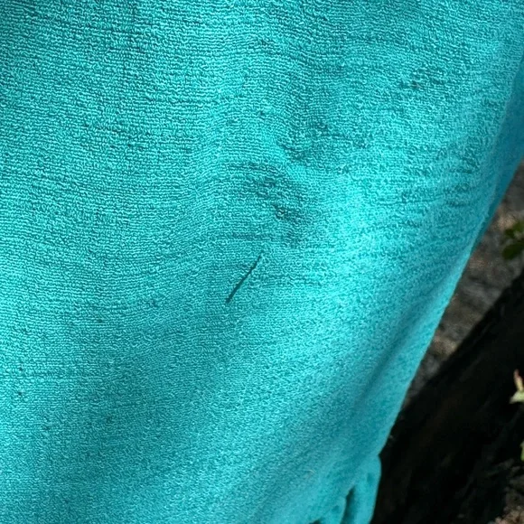 Women's Y2K Mini Dress - Turquoise Inspired Hearts - Picture 5 of 8